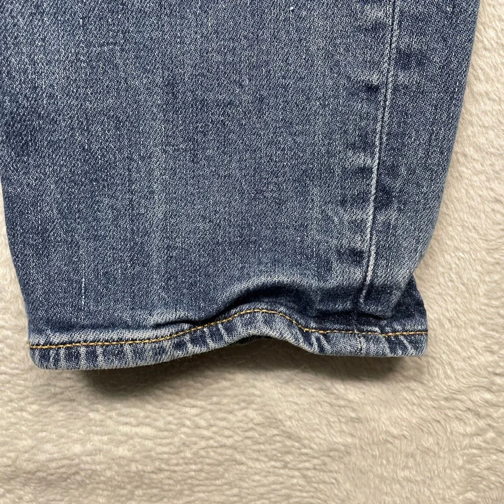Banana Republic Slim Fit Jeans Mens 31x32 Blue Distressed Stretch Denim